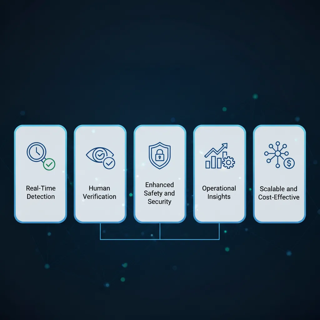 AI Video Analysis & Human Dispatch Section